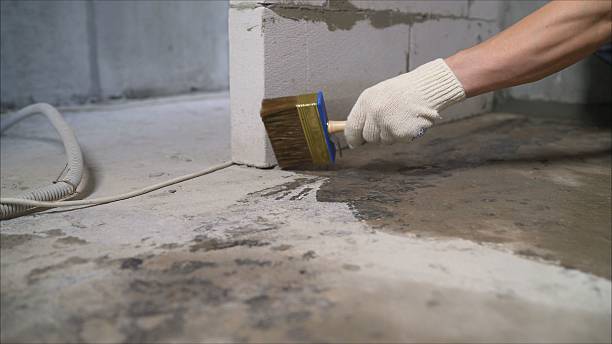 SJ Waterproofing Pros Crawl Space Encapsulation coverage map for Olivehill, TN and surrounding area